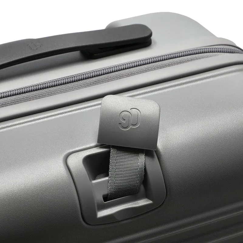 NINETYGO Modern - 4-Rollen-Kabinentrolley S 55 cm (grau)