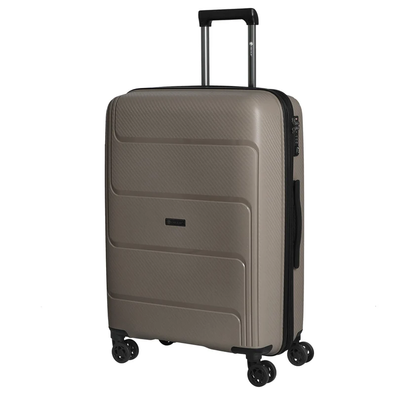 CHECK.IN St. Louis - 4-Rollen-Trolley 67 cm erw. (taupe)