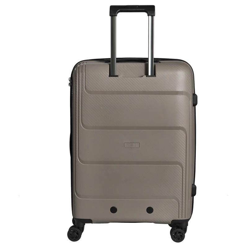 CHECK.IN St. Louis - 4-Rollen-Trolley 67 cm erw. (taupe)
