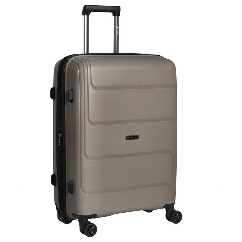 CHECK.IN St. Louis - 4-Rollen-Trolley 67 cm erw. (taupe)
