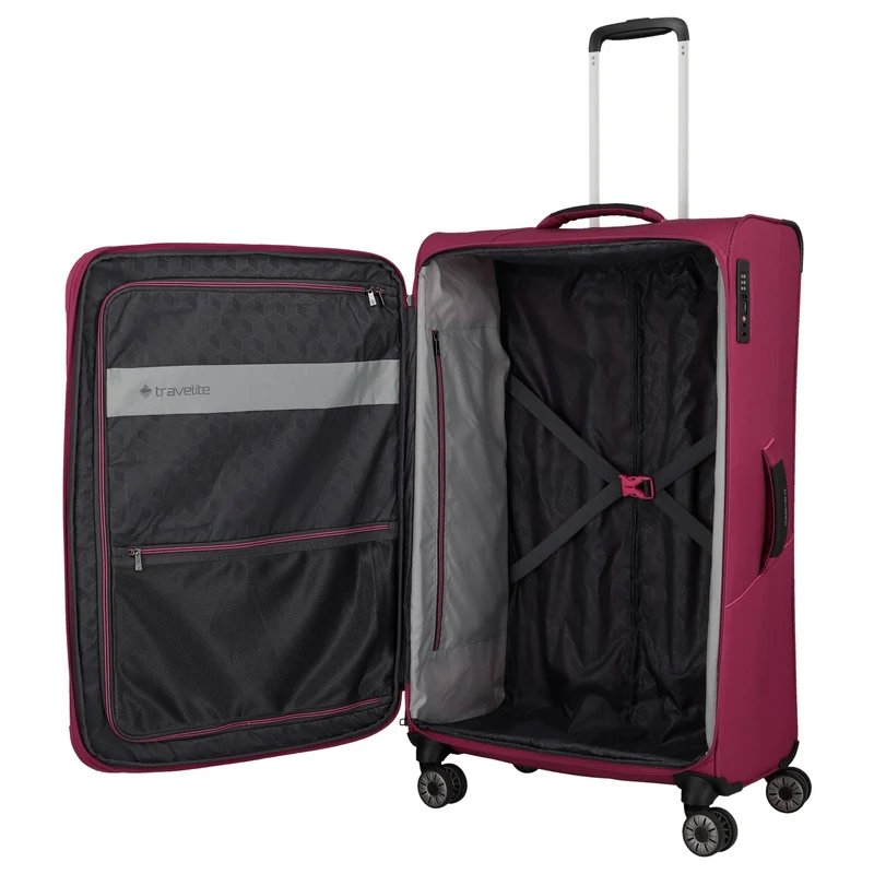 Travelite Skaii - 4-Rollen-Trolley L 78 cm erw. (abendrot)