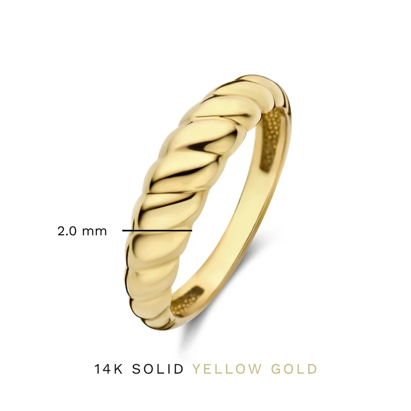 Isabel Bernard Aidee Elodie 14 Karat | Gold Ring IB330081-50
