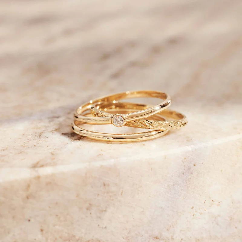 Isabel Bernard Rivoli Laura 14 Karat | Gold Ring IB330064-60