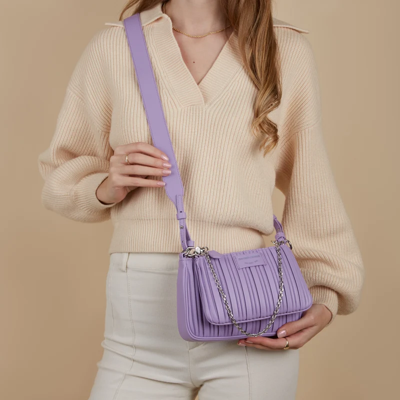 Emporio Armani damen Schultertasche Violett Y3H317-YWQ4E-80264