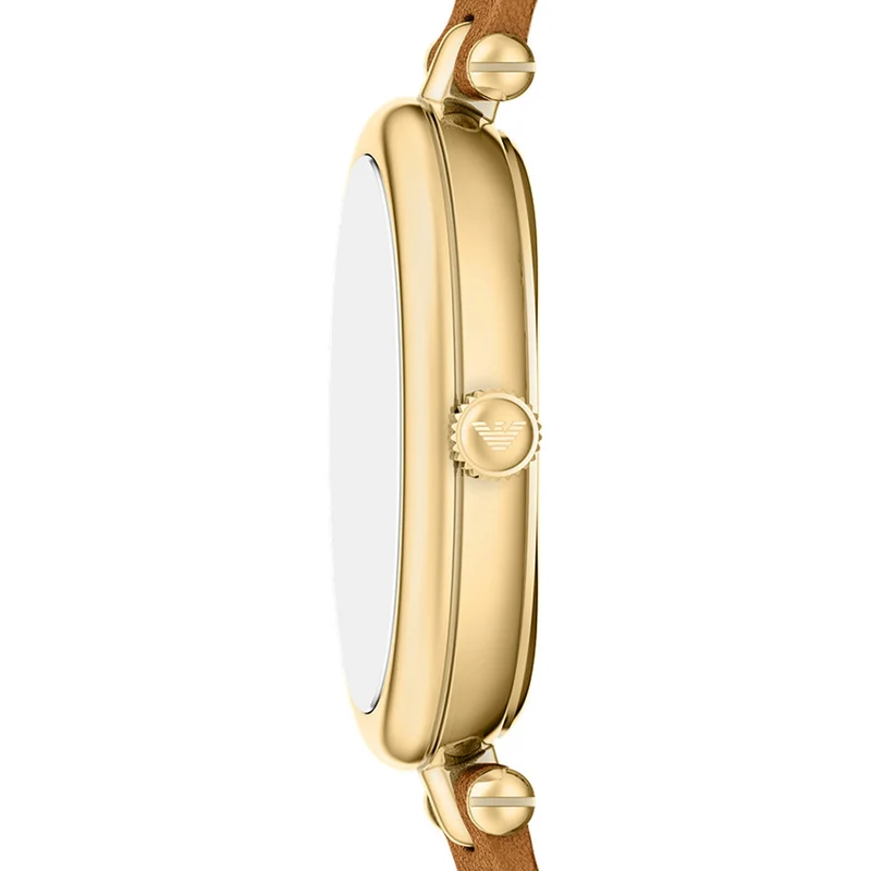 Emporio Armani Oval White Dial Watch AR11780