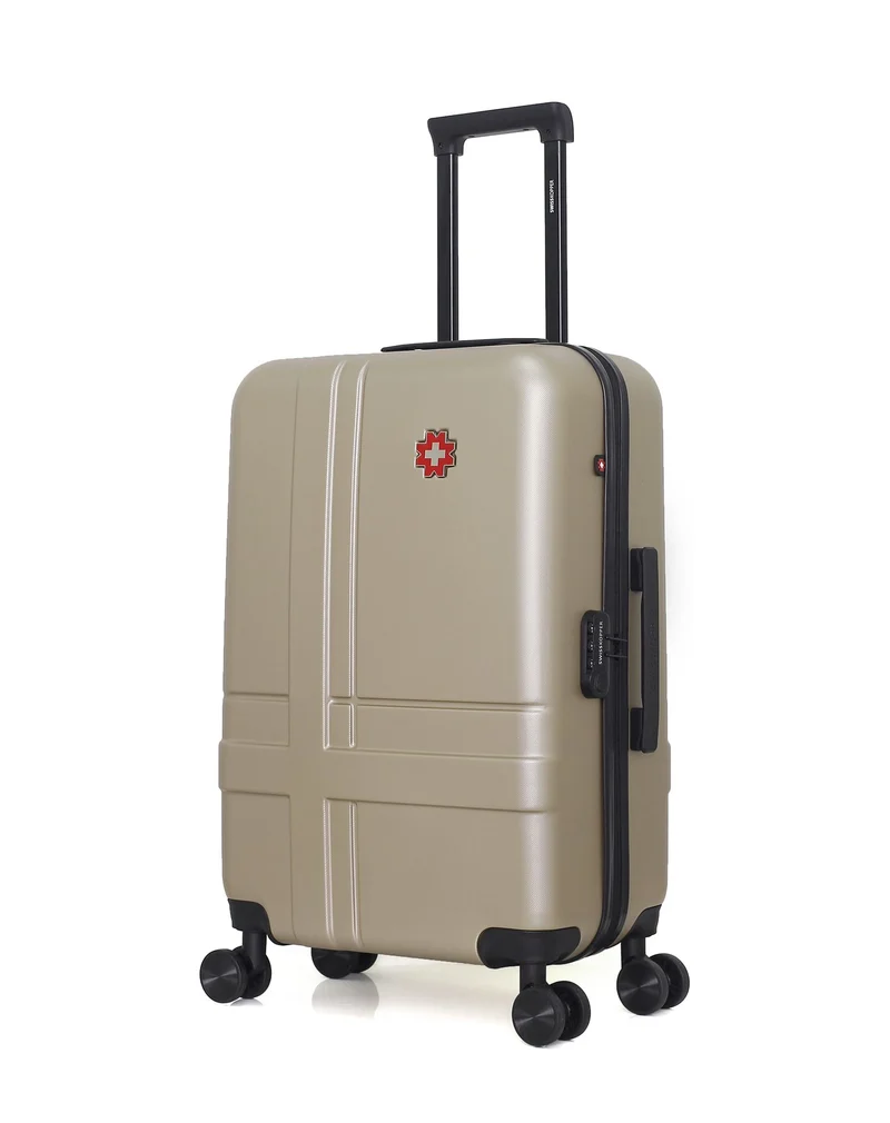 SWISS KOPPER – 4er-Pack: Mittelgroßer Koffer, Handgepäck, Handgepäck XXS und Kosmetikkoffer USTER