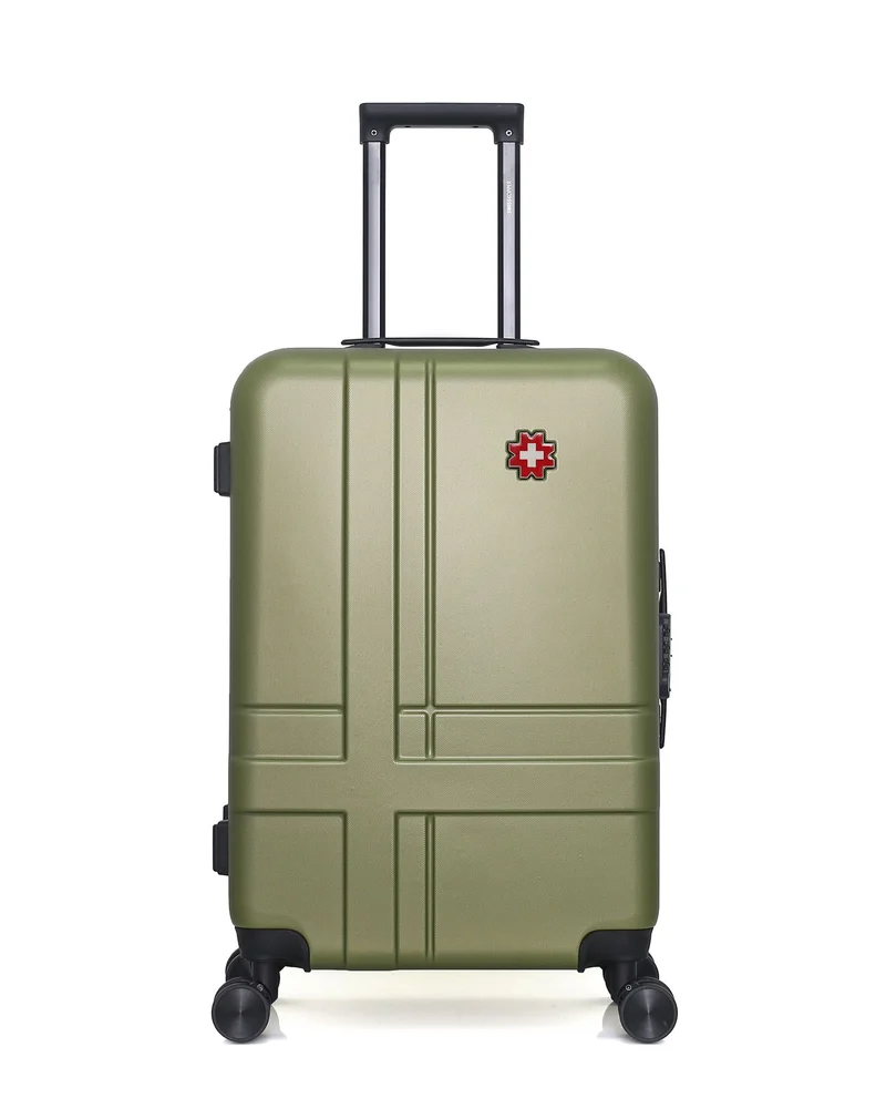 SWISS KOPPER – 4er-Pack: Mittelgroßer Koffer, Handgepäck, Handgepäck XXS und Kosmetikkoffer USTER