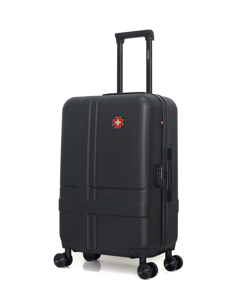 SWISS KOPPER – 4er-Pack: Mittelgroßer Koffer, Handgepäck, Handgepäck XXS und Kosmetikkoffer USTER