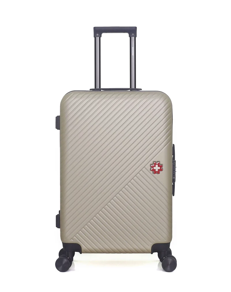 SWISS KOPPER – 4er-Pack: Mittelgroßer Koffer, Handgepäck, Handgepäck XXS und Kosmetikkoffer SPIEZ