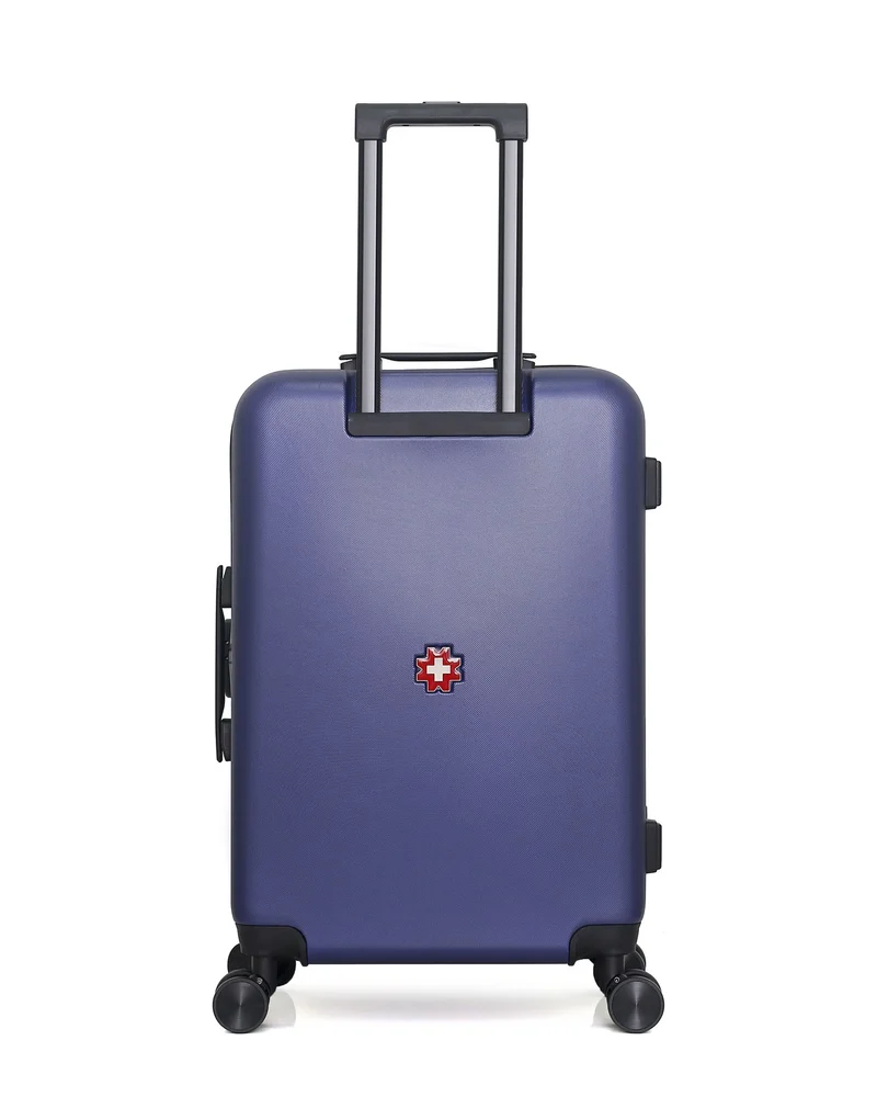 SWISS KOPPER – 4er-Pack: Mittelgroßer Koffer, Handgepäck, Handgepäck XXS und Kosmetikkoffer AIGLE