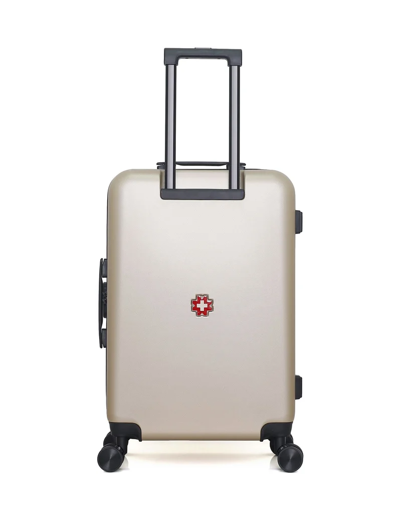 SWISS KOPPER - 2er-Pack: Mittelgroßer Koffer und Kosmetikkoffer AIGLE