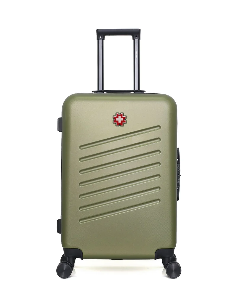 SWISS KOPPER – 4er-Pack: Mittelgroßer Koffer, Handgepäck, Handgepäck XXS und Kosmetikkoffer ZURICH
