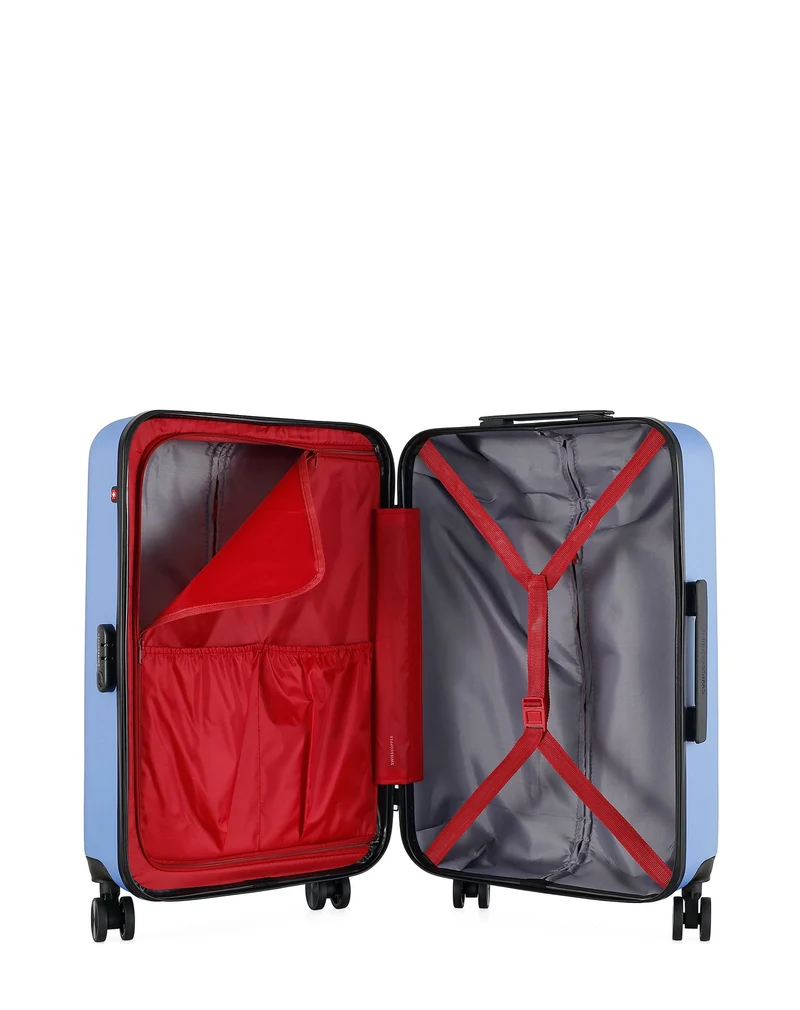 SWISS KOPPER – 3er-Pack: Mittelgroßer Koffer, Handgepäck und Handgepäck XXS RUTI