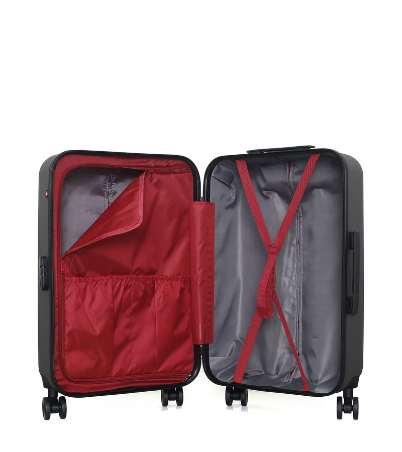 SWISS KOPPER – 3er-Pack: Mittelgroßer Koffer, Handgepäck und Handgepäck XXS RUTI