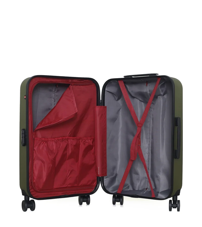 SWISS KOPPER – 3er-Pack: Mittelgroßer Koffer, Handgepäck und Handgepäck XXS RUTI