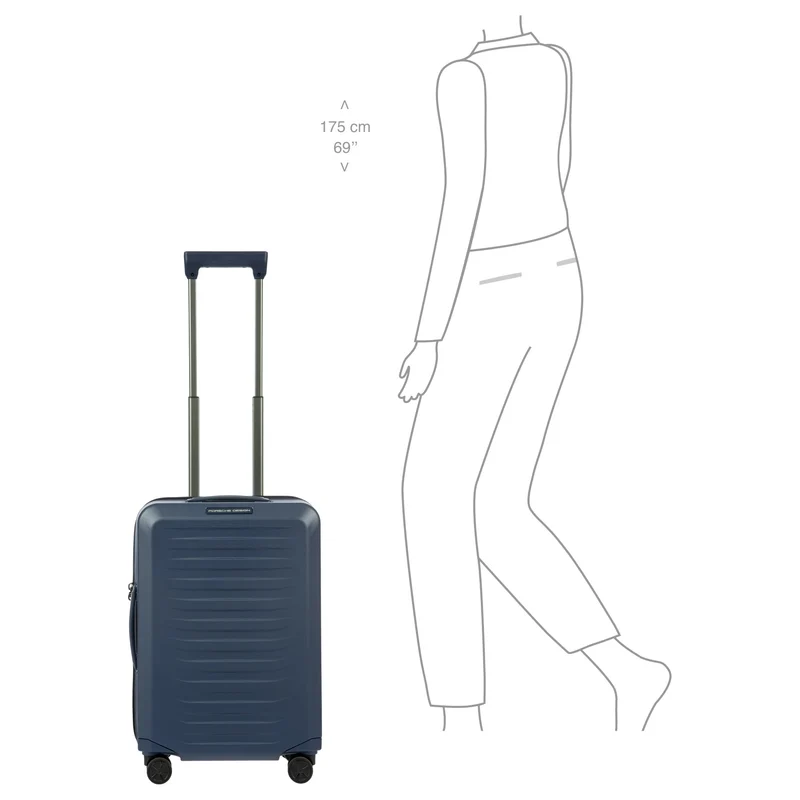 Porsche Design Roadster Hardcase - 4-Rollen-Kabinentrolley S 55 cm (dark blue)