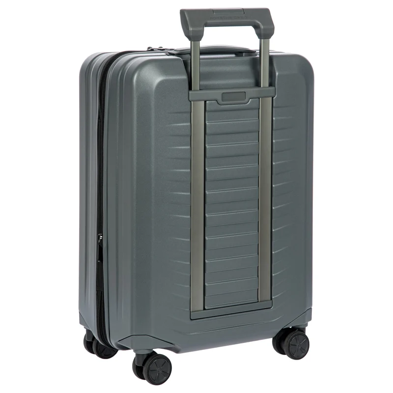 Porsche Design Roadster Hardcase - 4-Rollen-Kabinentrolley mit Vortasche S 55 cm (grey matt)