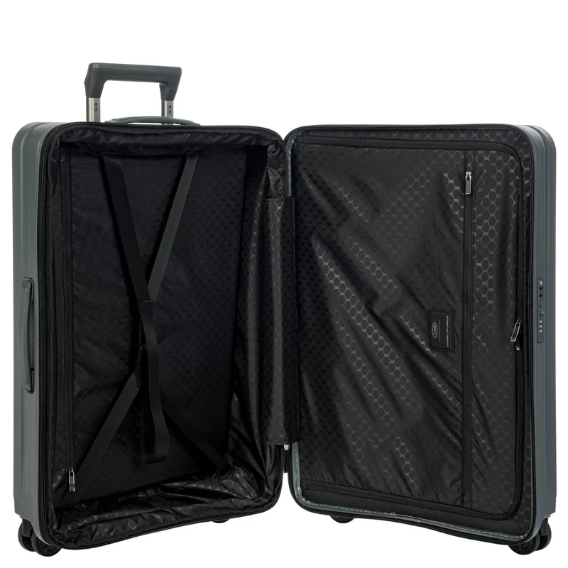 Porsche Design Roadster Hardcase - 4-Rollen-Trolley M 69 cm erw. (grey matt)