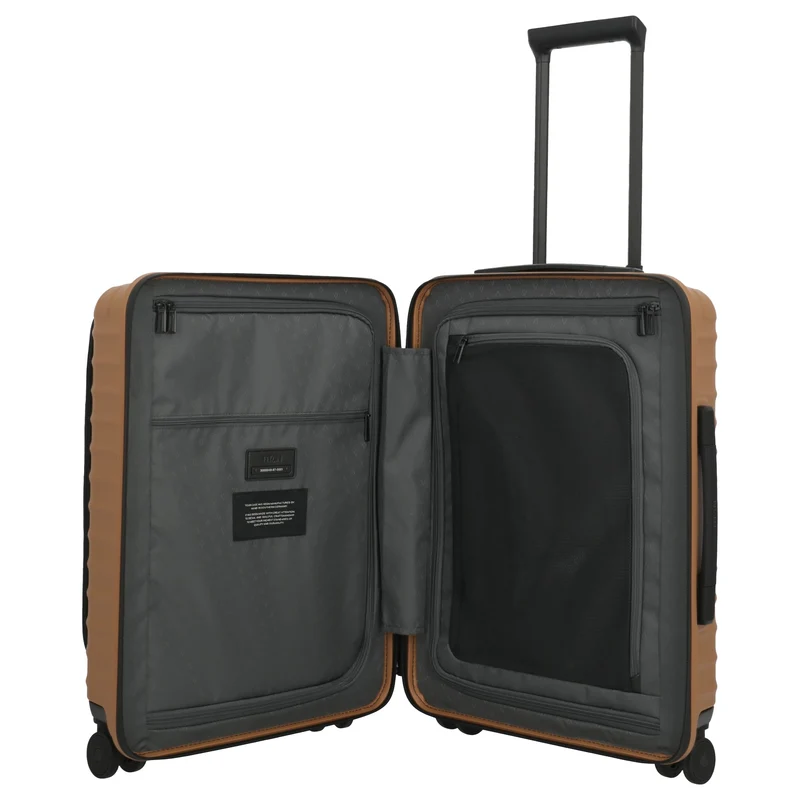 TITAN UPGRADE - 4-Rollen-Kabinentrolley S 55/23 cm mit Vortasche (canyon bronze)