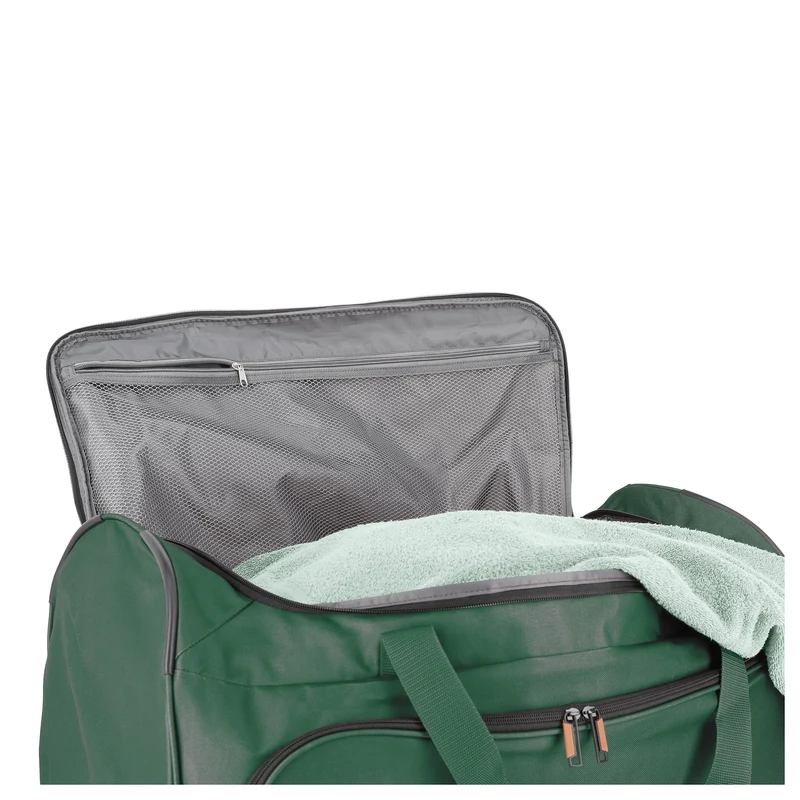 Travelite Basics Fresh - Rollenreisetasche 89L 71 cm (dunkelgrün)