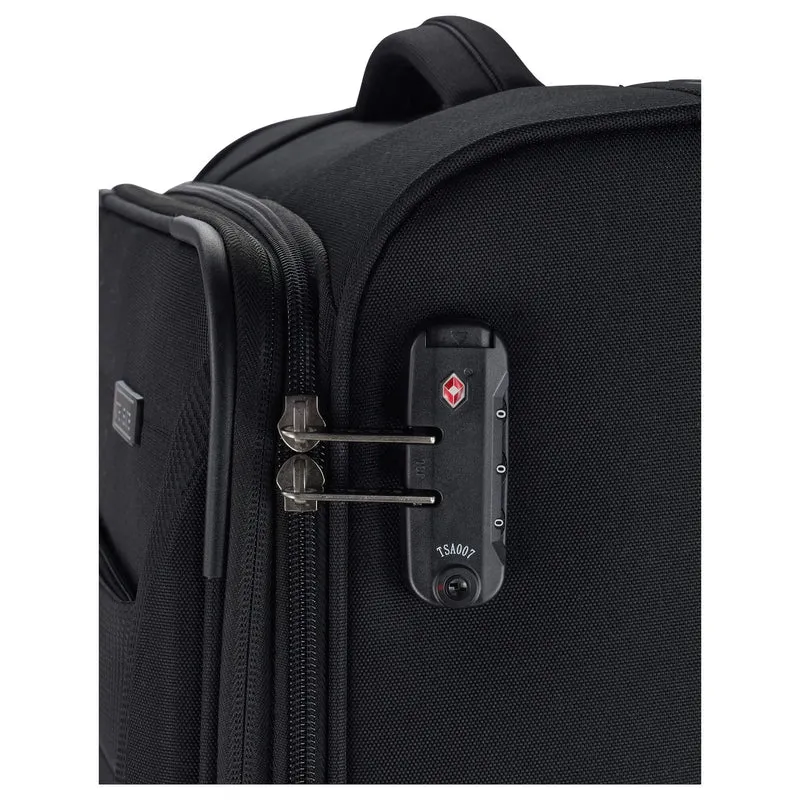 Travelite Chios - 4-Rollen-Kabinentrolley S 55 cm (schwarz)