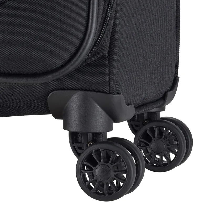 Travelite Chios - 4-Rollen-Kabinentrolley S 55 cm (schwarz)