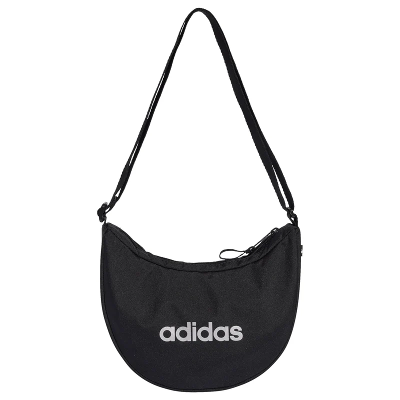 adidas Linear Essentials - Umhängetasche 25 cm (black/silver metallic)