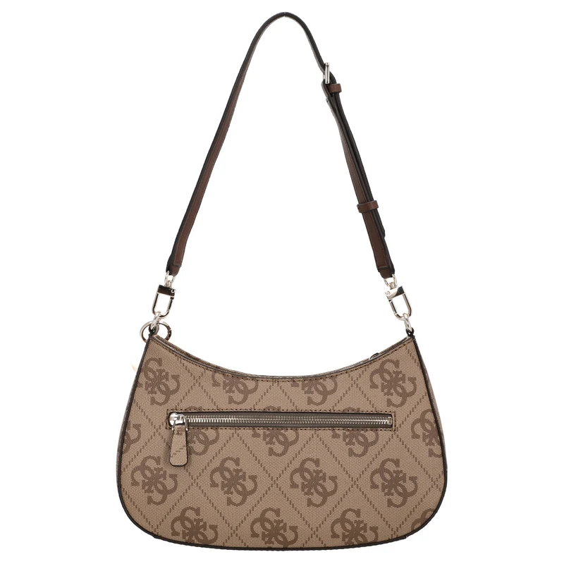 Guess Noelle ll Top Zip - Schultertasche 29 cm (latte logo/brown)