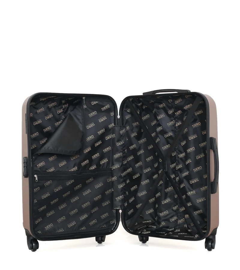 HERO – 2er-Pack: Mittelgroßer Koffer und Kosmetikoffer LANZAROTE