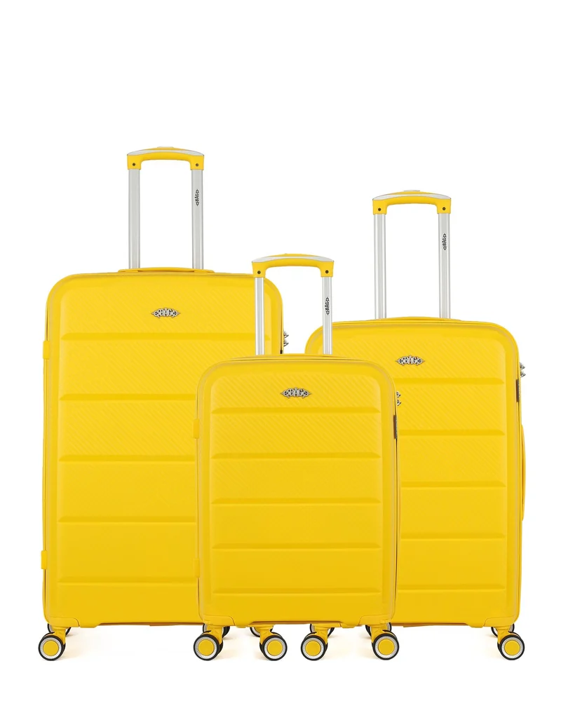 OBAGO – 3er-Pack: Großer Koffer, mittelgroßer Koffer und Handgepäck PHENIX