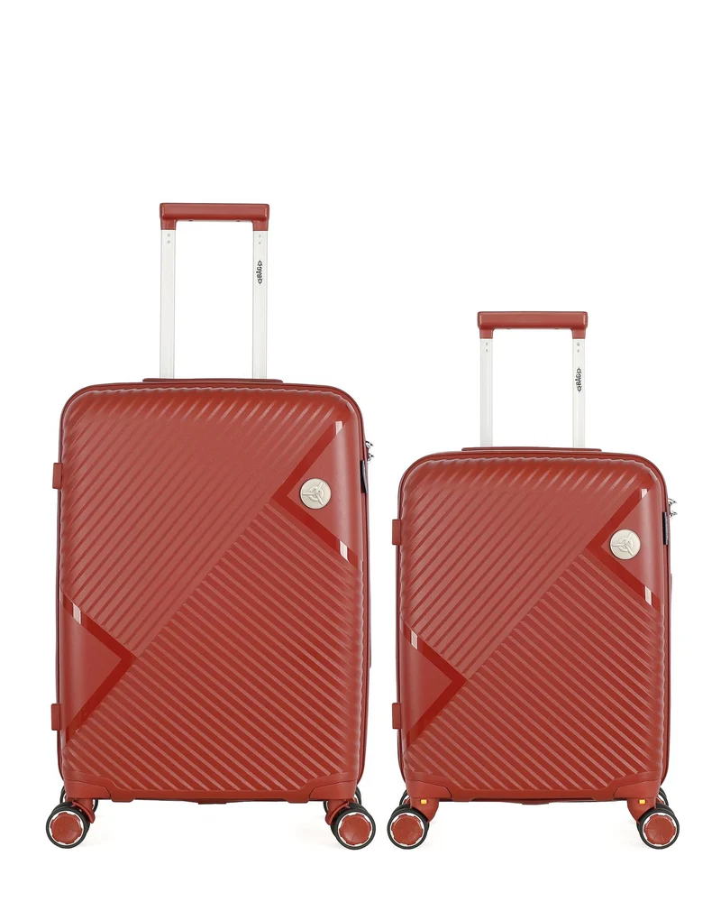 OBAGO – 2er-Pack: Mittelgroßer Koffer und Handgepäck CASSIOPEE