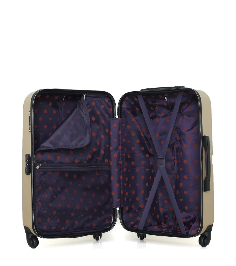 LPB LUGGAGE - 3er-Pack: Mittelgroßer Koffer, Handgepäck und Kosmetikkoffer AELYS