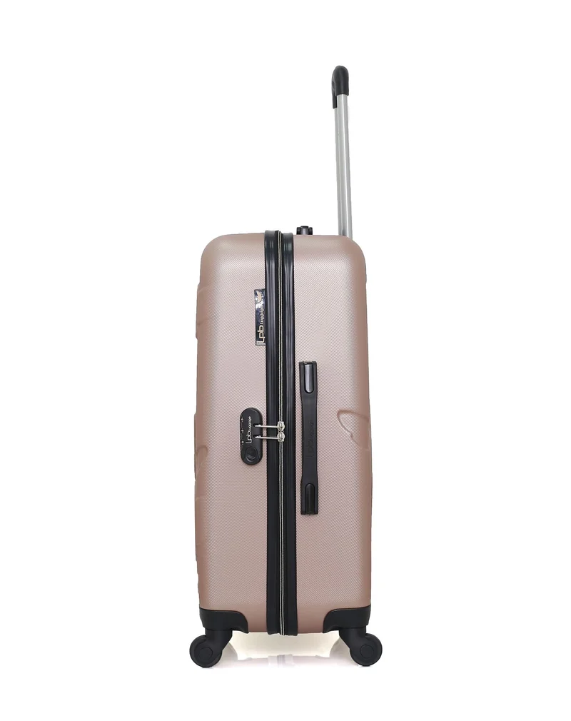 LPB LUGGAGE - 3er-Pack: Mittelgroßer Koffer, Handgepäck und Kosmetikkoffer AELYS
