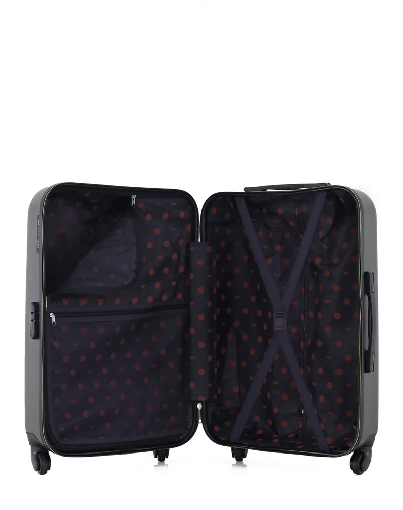 LPB LUGGAGE - 3er-Pack: Mittelgroßer Koffer, Handgepäck und Handgepäck XXS AGATA