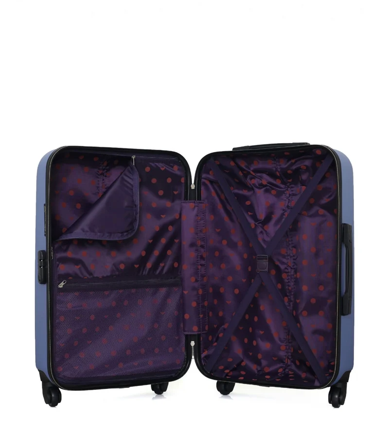 LPB LUGGAGE - 3er-Pack: Mittelgroßer Koffer, Handgepäck und Handgepäck XXS AGATA