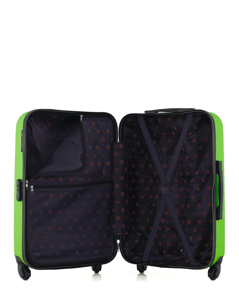 LPB LUGGAGE - 3er-Pack: Mittelgroßer Koffer, Handgepäck und Handgepäck XXS AGATA