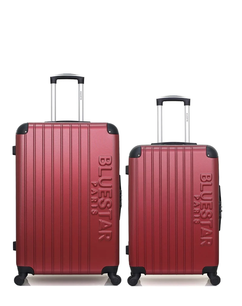 2er-Pack: Großer Koffer und mittelgroßer Koffer BUCAREST