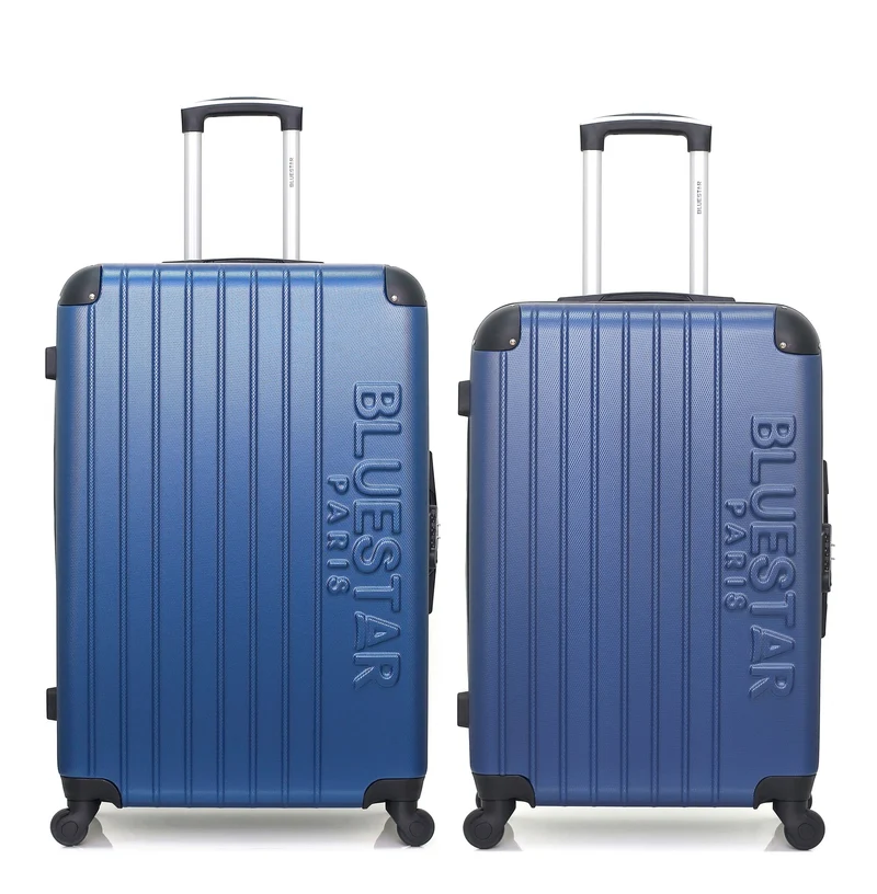 2er-Pack: Großer Koffer und mittelgroßer Koffer BUCAREST