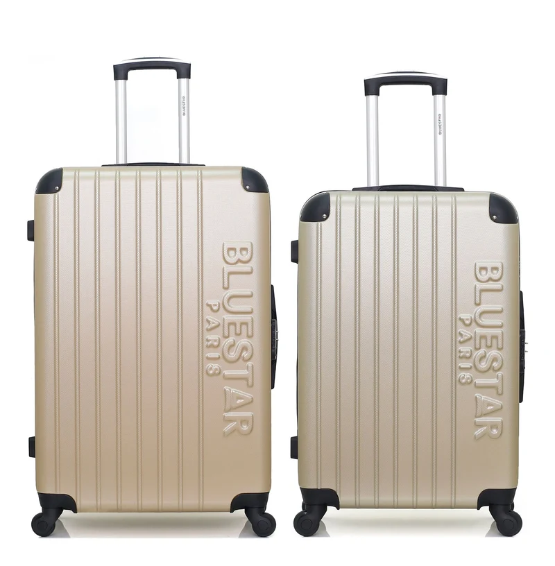 2er-Pack: Großer Koffer und mittelgroßer Koffer BUCAREST
