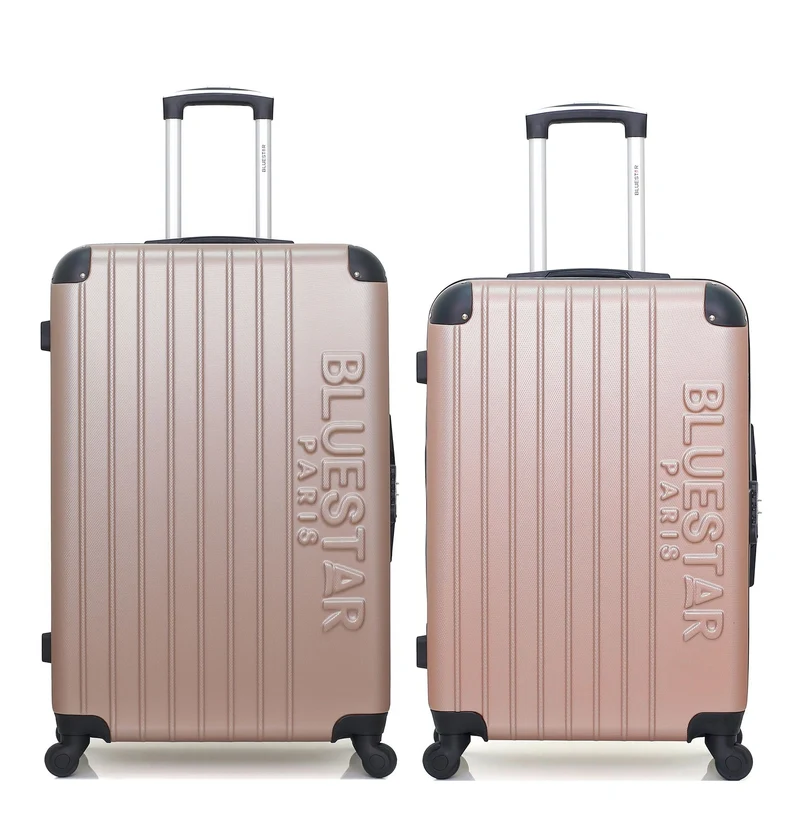 2er-Pack: Großer Koffer und mittelgroßer Koffer BUCAREST