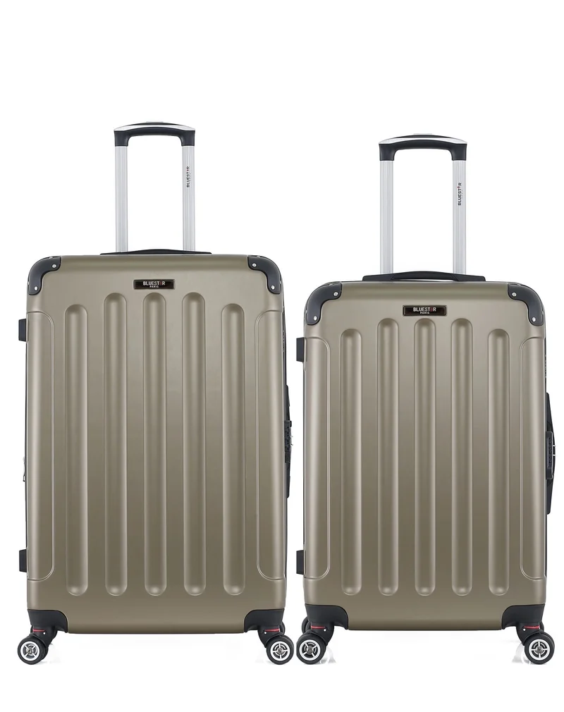 2er-Pack: Großer Koffer und mittelgroßer Koffer TUNIS