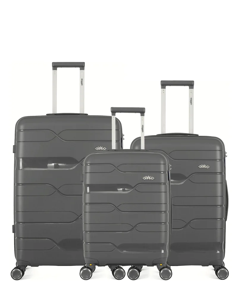 OBAGO – 3er-Pack: Großer Koffer, mittelgroßer Koffer und Handgepäck PEGASE