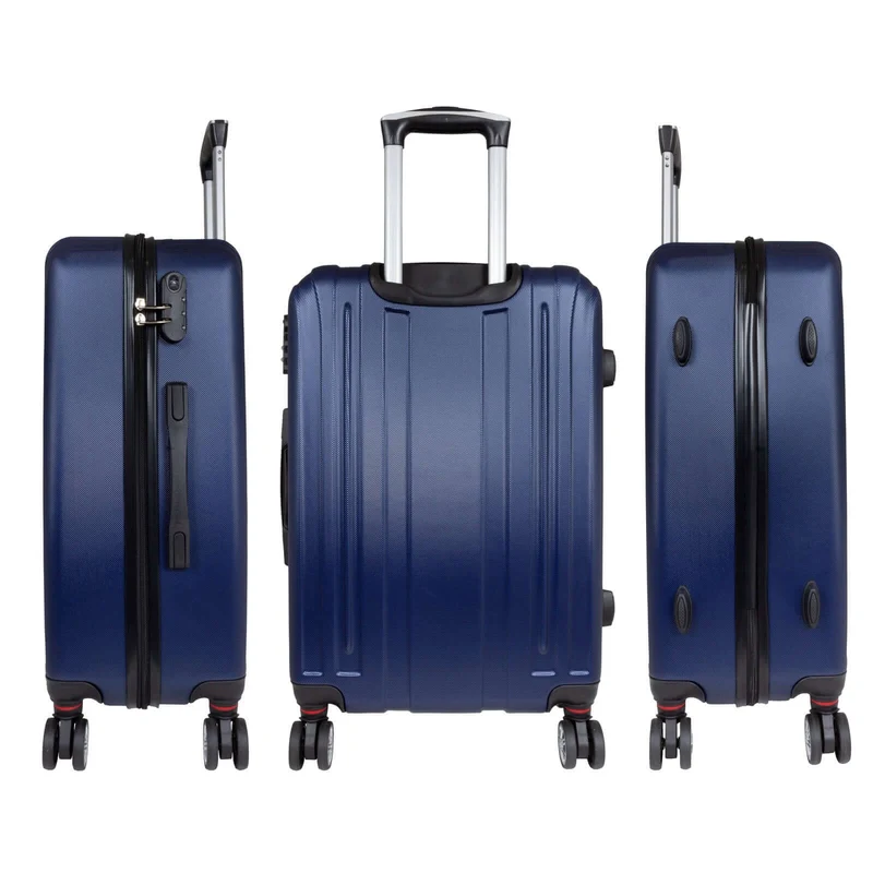 Hartschalen-Koffer & Kofferset 3tlg blau Reisegepäck