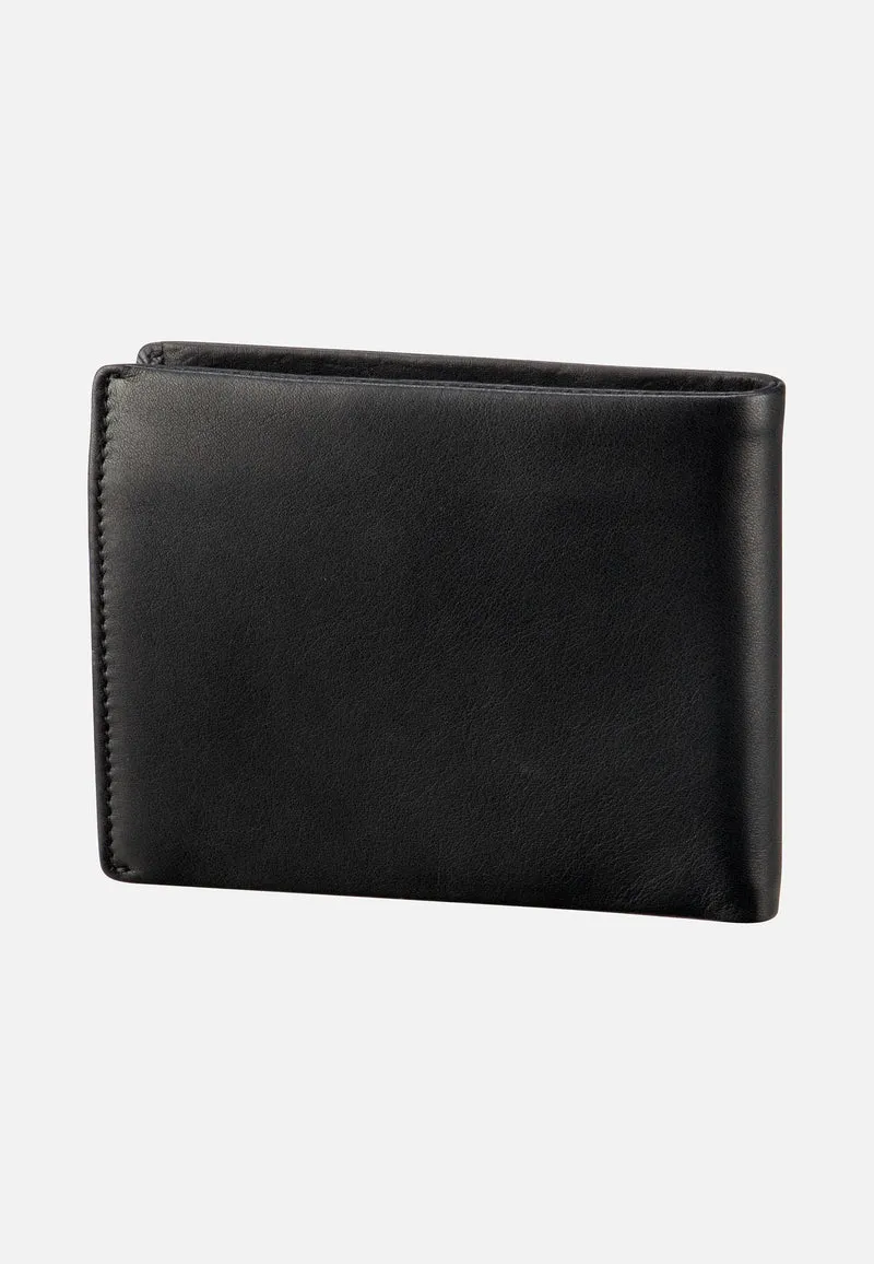 Hundsbach Galbert Billfold H10 Black - Portemonnaie