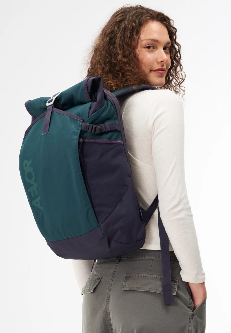 Roll Pack 2.0 Vintage Teal - Rolltop Rucksack