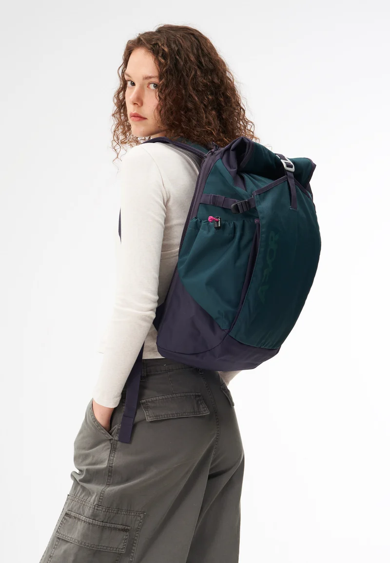 Roll Pack 2.0 Vintage Teal - Rolltop Rucksack