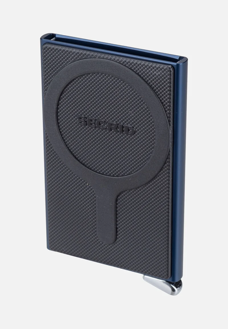Cardprotector Fluted For Magsafe Navy+ - Kartenetui