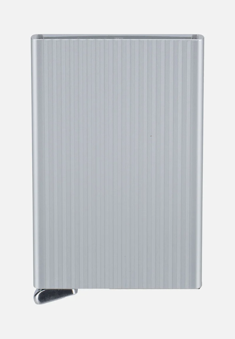 Cardprotector Fluted Silver+ - Kartenetui