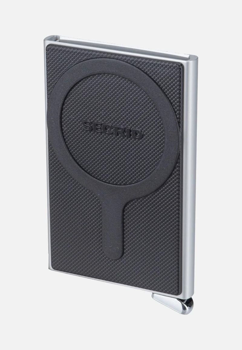 Cardprotector Fluted For Magsafe Silver+ - Kartenetui