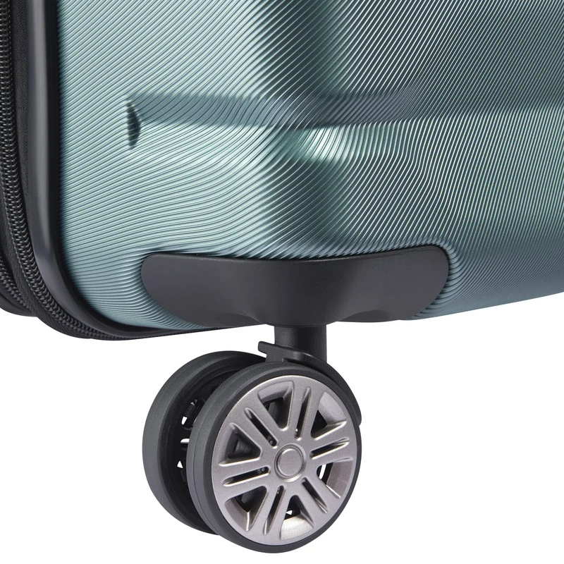 Delsey Paris Air Armour - 4-Rollen-Trolley M 68 cm erw. (grün)